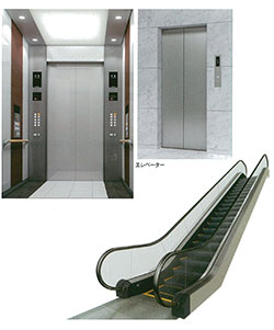 ビル設備機器エレベーターエスカレーター